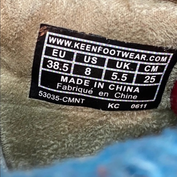 🌹🌹Keen knit Sweater & Suede Leather Boots Size 8🌹🌹 - Picture 10 of 10